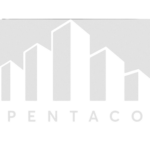 A logo showing a building structure and reads "PENTACO".