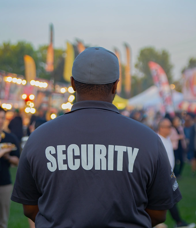 Event-security-guard-on-duty