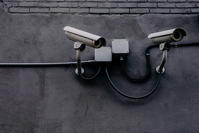 security-cameras-on-a-wall